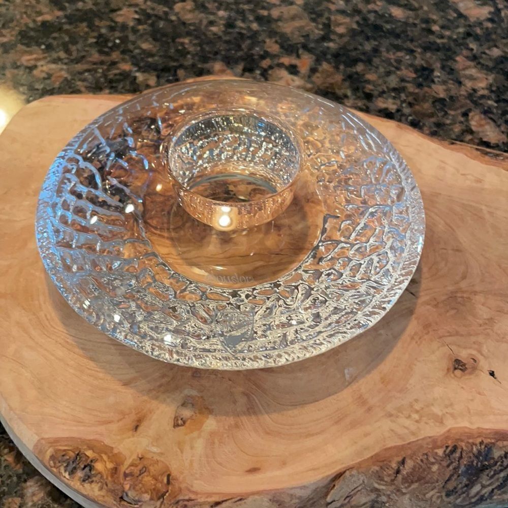 Orrefors Discus Votive